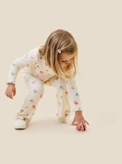 MORI Cream Supersoft Peppa Pig Print Long Sleeve Top