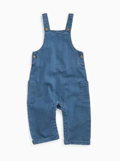 MORI Denim Blue Supersoft Dungarees