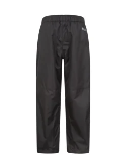 Mountain Warehouse Black Spray II Waterproof Over Trousers