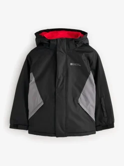 Mountain Warehouse Black Fleece Lined Snow Ski Jacket And Trousers Set