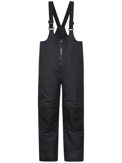 Mountain Warehouse Black Falcon Extreme Waterproof Snow Bibfront Joggers