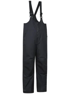 Mountain Warehouse Black Falcon Extreme Waterproof Snow Bibfront Joggers