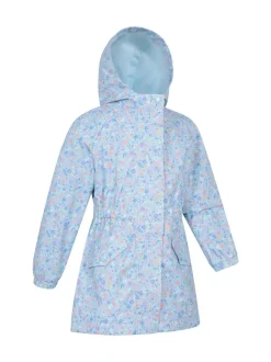 Mountain Warehouse Blue Dale Kids Lightweight Waterproof Jacket