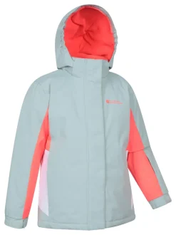 Mountain Warehouse Blue Honey Fleece Lined Snow Ski Jacket