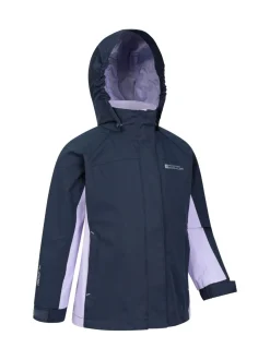 Mountain Warehouse Blue Kids Shelly II Waterproof Jacket