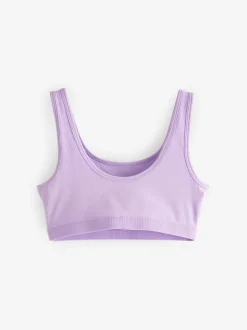 Multi Pastel Scoop Crop Top (5-16yrs)