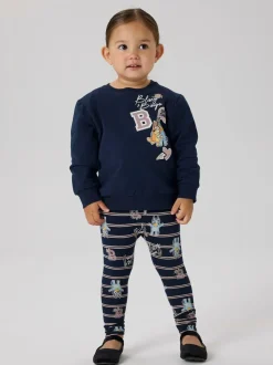 Name It Blue Bluey Printed Leggings