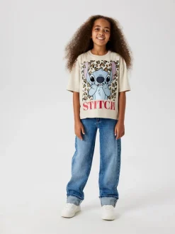 Name It Blue Straight Leg Fold Up Jeans