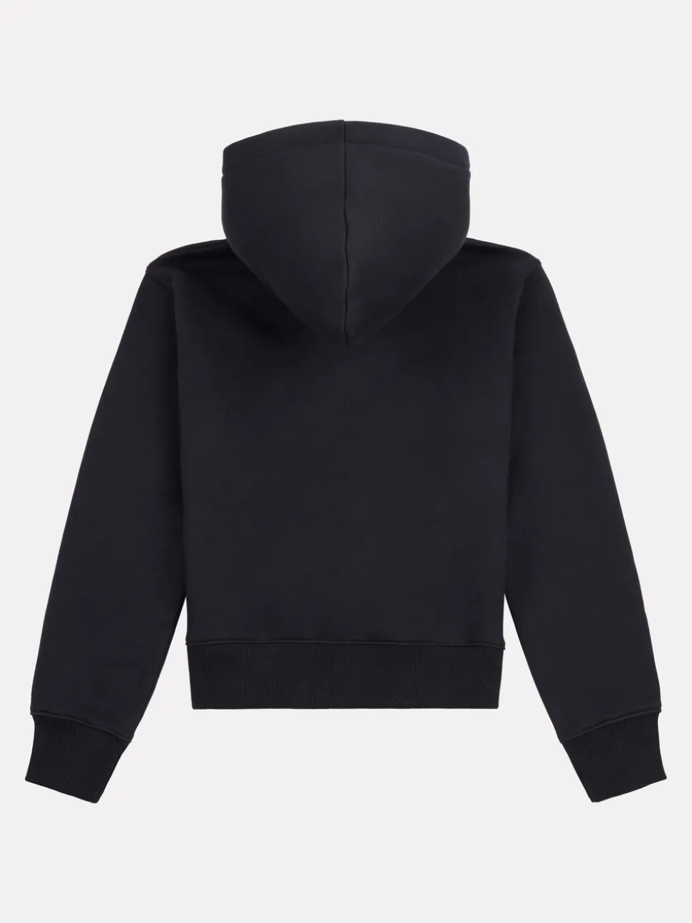 New Balance Black Brush Back Graphic Print Zip Hoodie