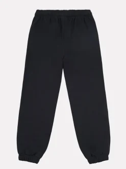 New Balance Black Kids French Terry Small Logo Joggers