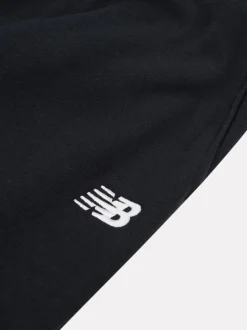 New Balance Black Kids French Terry Small Logo Joggers