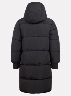 New Balance Black Longline Puffer Coat