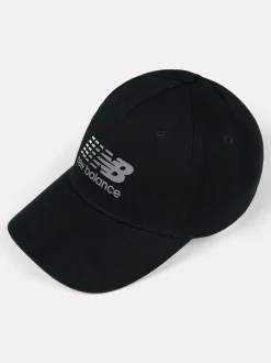 New Balance Black Multi Colour Prong Graphic Cap