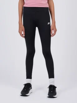 New Balance Black Performance Piping High Rise Leggings