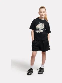 New Balance Black Sport Track Shorts