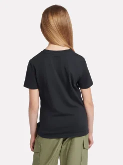 New Balance Black Stacked Logo T-Shirt