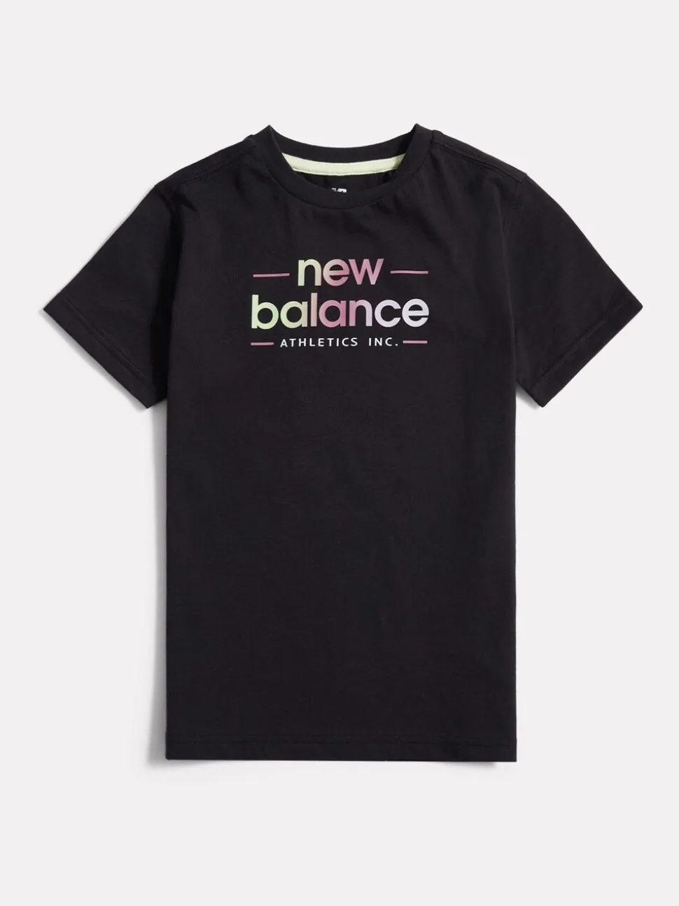 New Balance Black Sunrise Crest Graphic T-Shirt