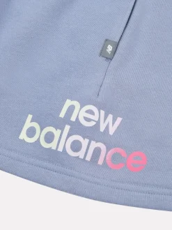 New Balance Blue Kids Athletics Shoes Graphic Shorts