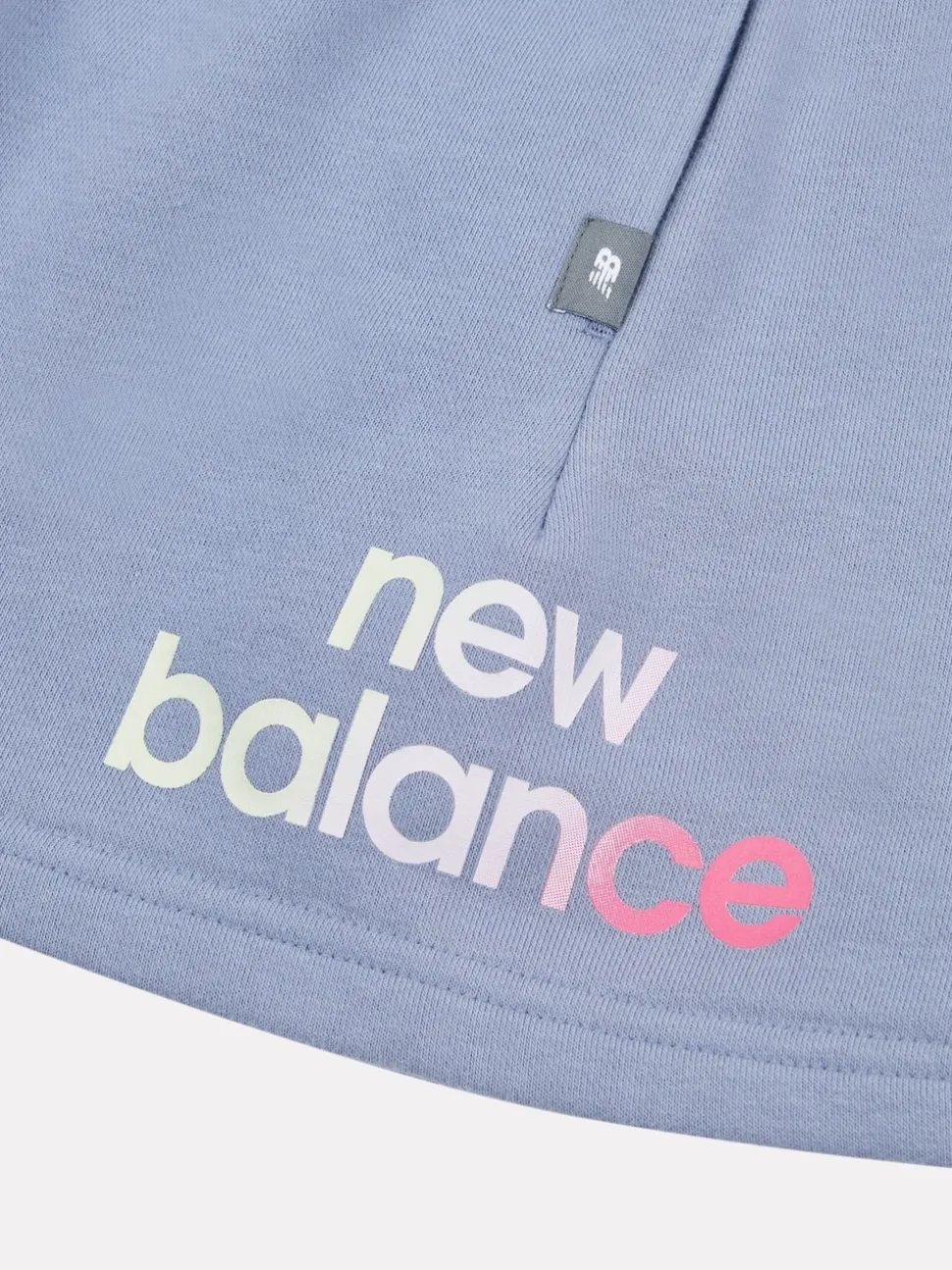 New Balance Blue Kids Athletics Shoes Graphic Shorts