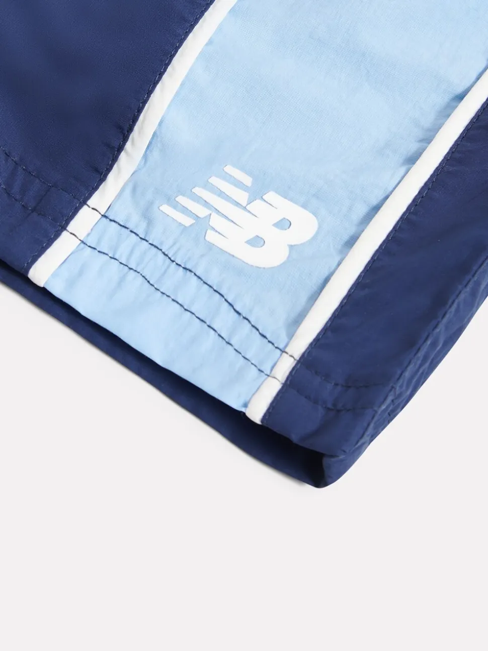 New Balance Blue Kids Panelled Woven Track Shorts