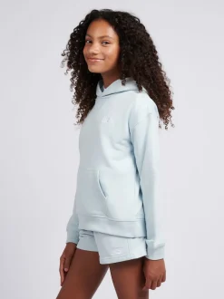 New Balance Blue Small French Terry Logo Hoodie