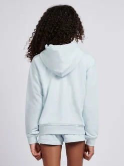 New Balance Blue Small French Terry Logo Hoodie