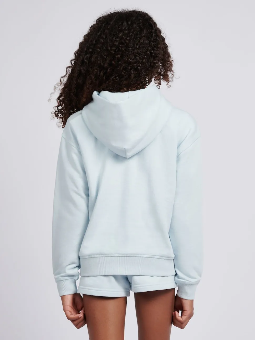 New Balance Blue Small French Terry Logo Hoodie