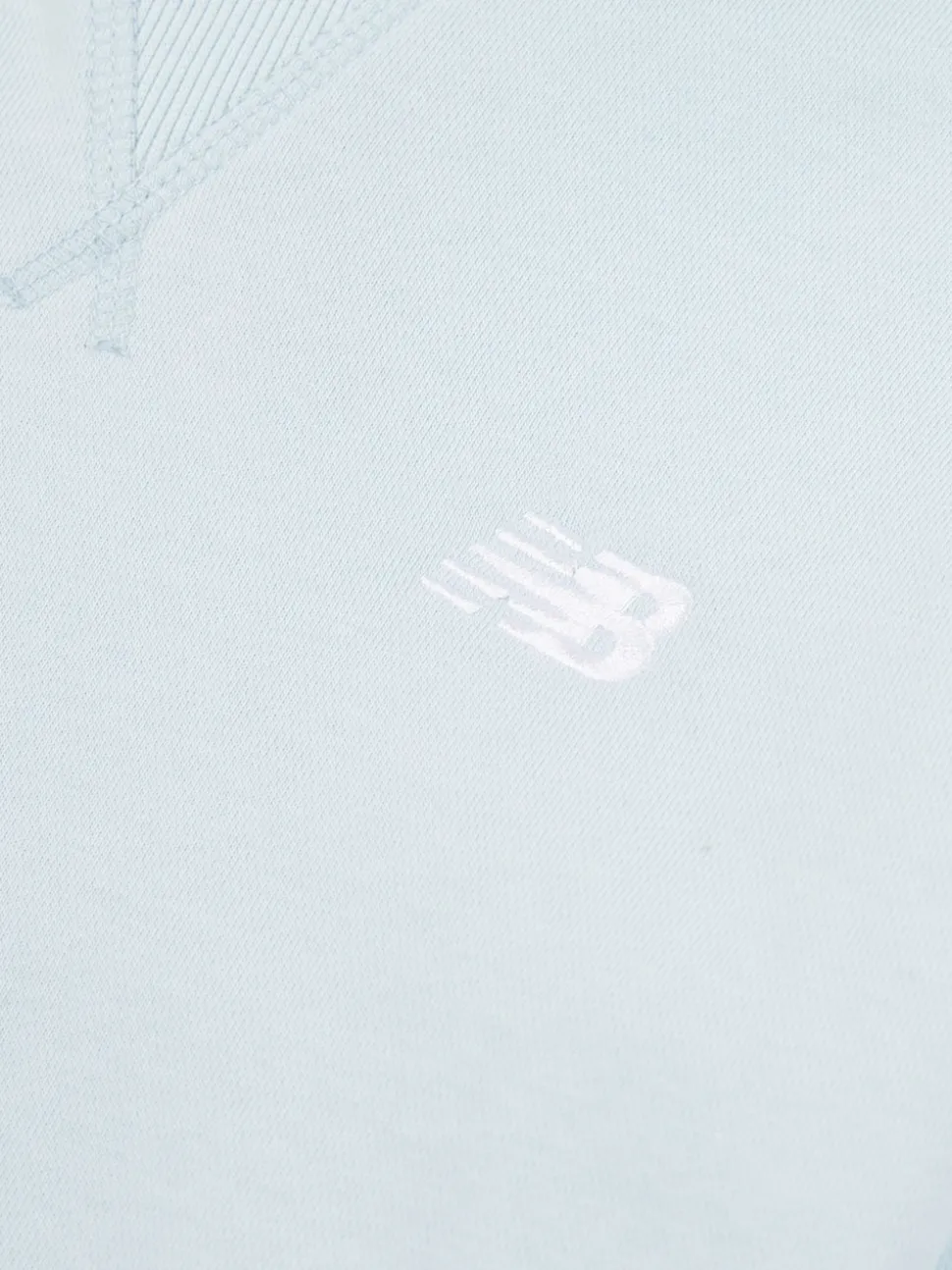 New Balance Blue Small French Terry Logo Hoodie