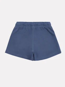 New Balance Blue Small Girls Logo Shorts