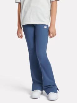 New Balance Blue Small Logo Flare Leggings
