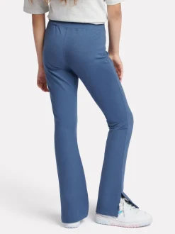 New Balance Blue Small Logo Flare Leggings