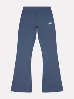 New Balance Blue Small Logo Flare Leggings