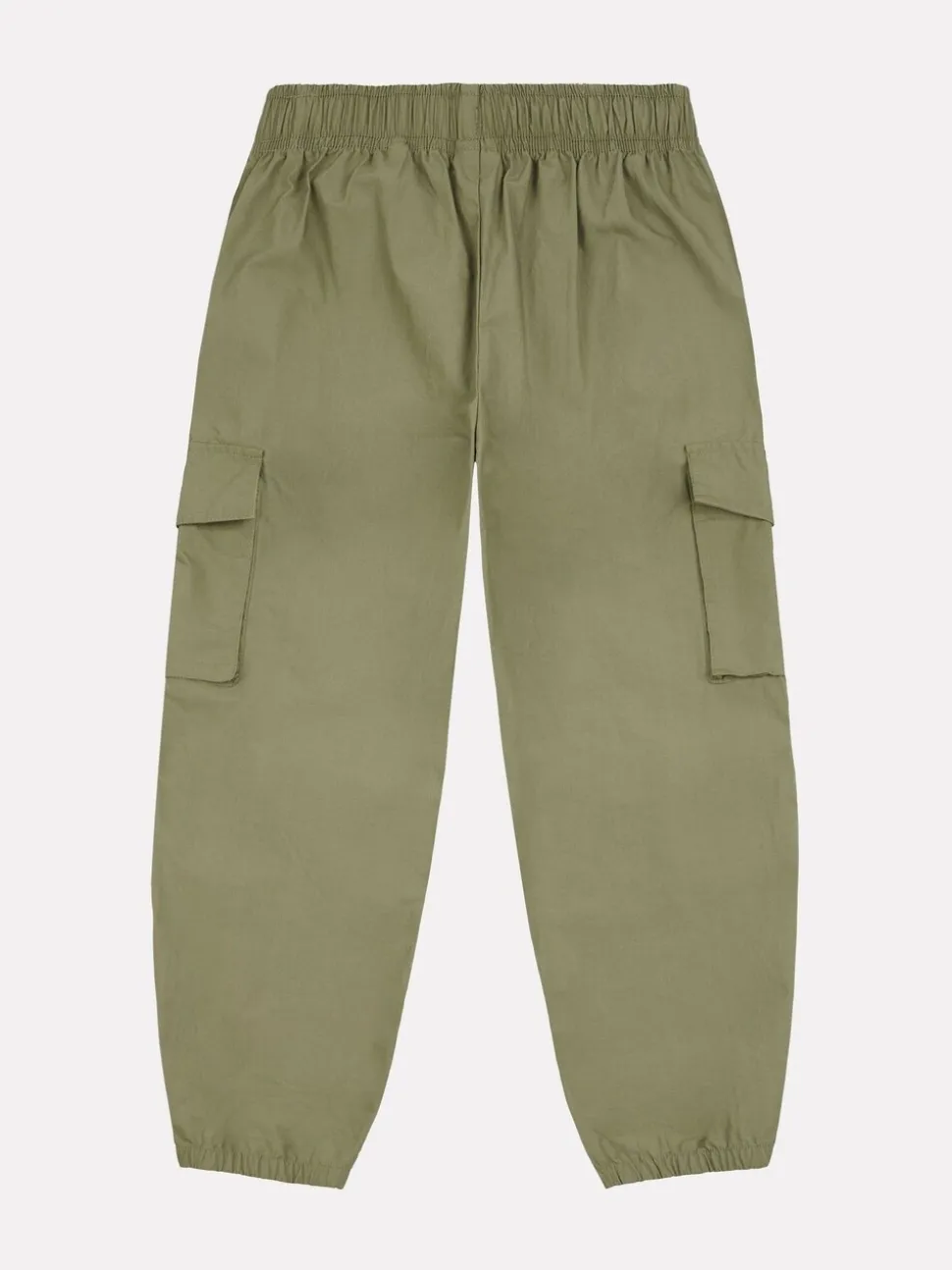 New Balance Green Girls 100% Cotton Premium Cargo Joggers