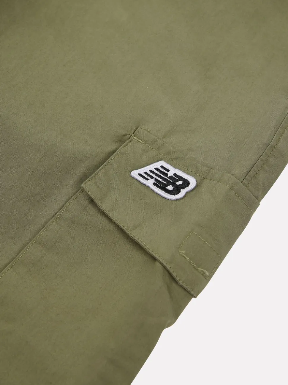 New Balance Green Girls 100% Cotton Premium Cargo Joggers