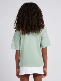 New Balance Green Kids Jersey Small Logo T-Shirt