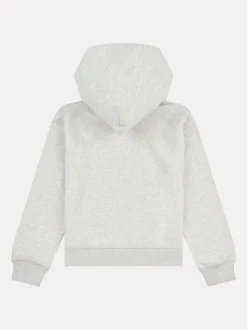 New Balance Grey Small French Terry Logo Hoodie