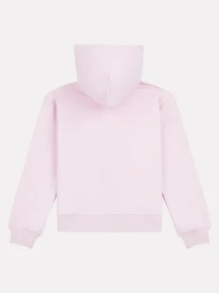 New Balance Pink Small French Terry Logo Full Zip Hoodie