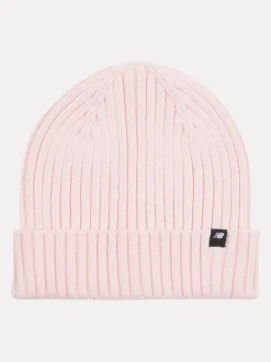 New Balance Pink Tab Beanie Hat