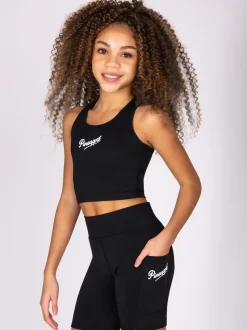 Pineapple Black Active Cycling Shorts