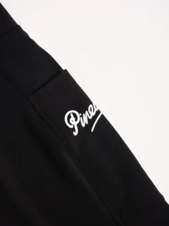 Pineapple Black Active Cycling Shorts