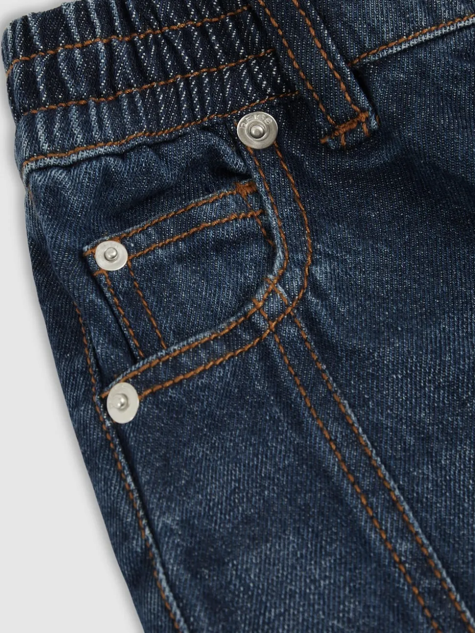 Reiss Blue Petra 9-13 yrs Knee-Length Denim Shorts