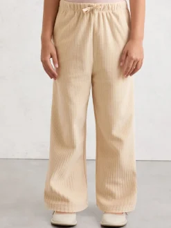 Reiss Neutral Charlie 9-13 yrs Corduroy Drawstring Trousers