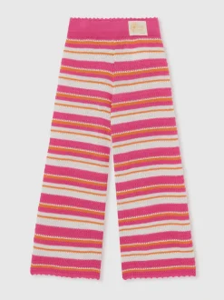 Reiss Pink Harley 9-13 yrs SmileyWorld | Reiss Stripe Knit Trousers