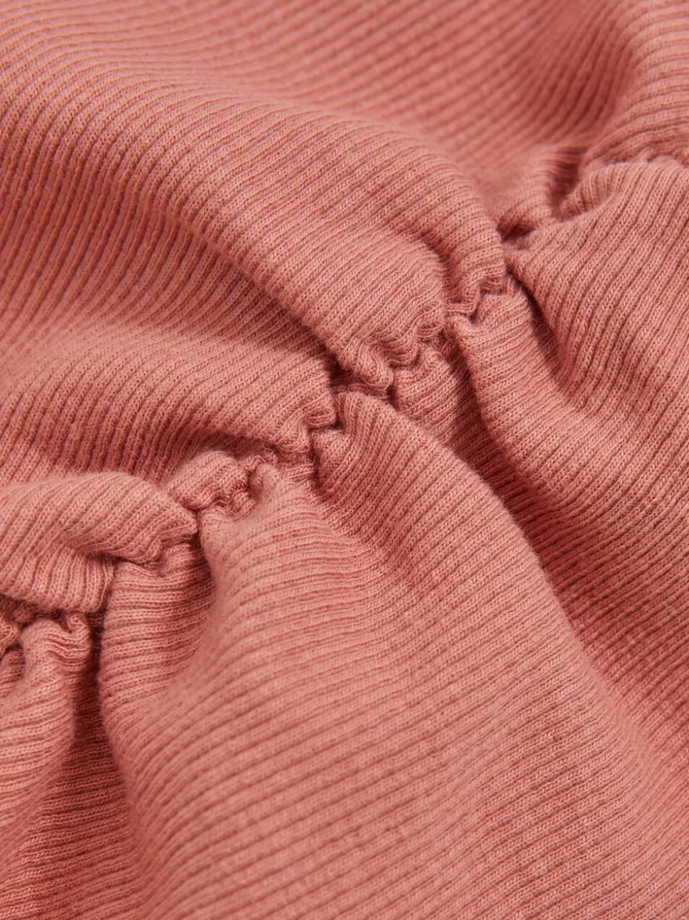 Reiss Rose Trina 9-13 yrs Cotton Ruched Long-Sleeve T-Shirt with Stretch