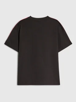 River Island Black Badge Boyfriend Fit T-Shirt