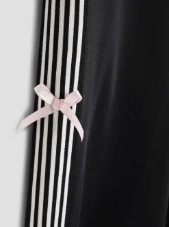 River Island Black Bow Tracksuit Set