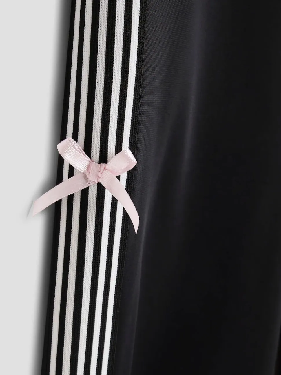 River Island Black Bow Tracksuit Set