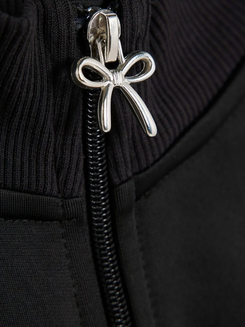 River Island Black Bow Tracksuit Set