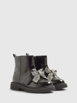 River Island Black Changeable Strap Chelsea Boots