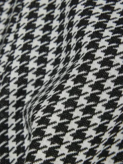 River Island Black Check Jacquard Leggings